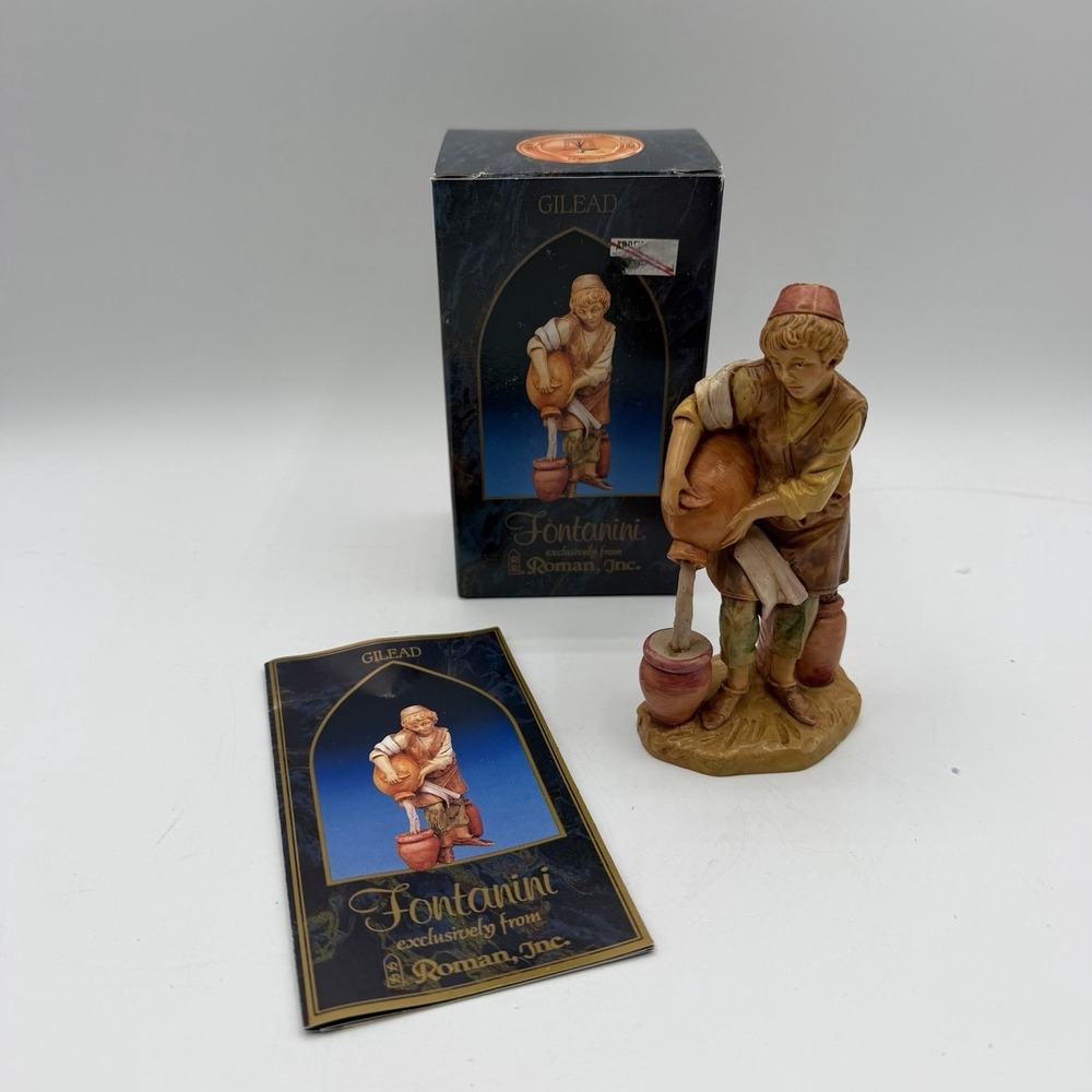 Vintage Fontanini Gilead Servant Figurine Heirloom Nativity 5" Collection 1996